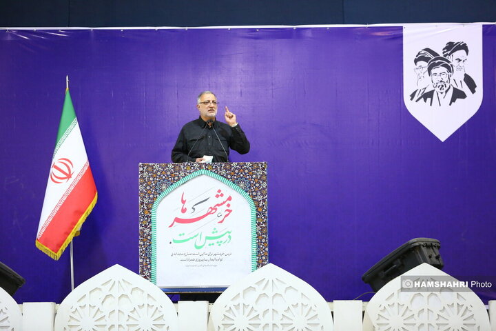 نماز جمعه تهران به امامت حجت الاسلام حاج علی اکبری