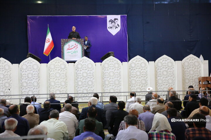 نماز جمعه تهران به امامت حجت الاسلام حاج علی اکبری