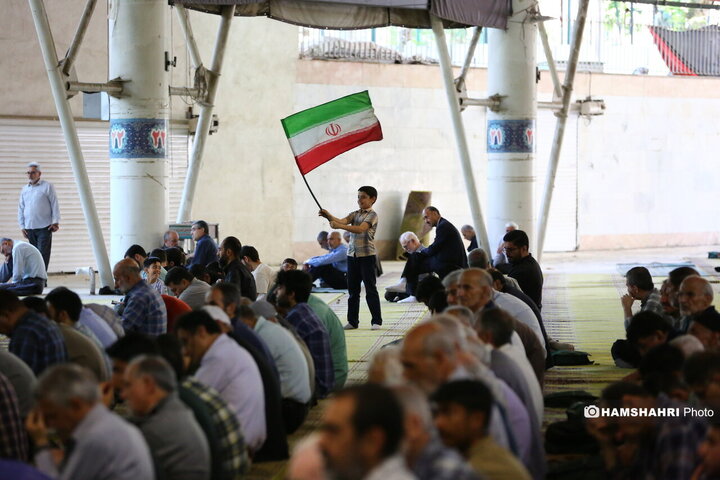 نماز جمعه تهران به امامت حجت الاسلام حاج علی اکبری