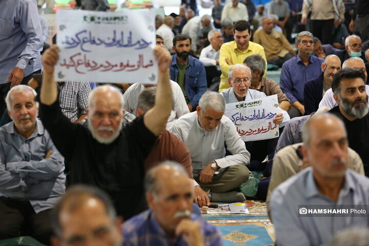 نماز جمعه تهران به امامت حجت الاسلام حاج علی اکبری