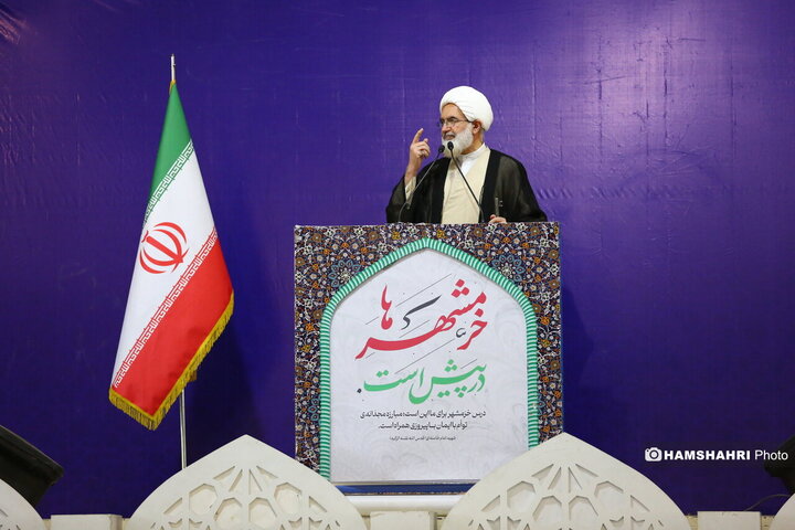 نماز جمعه تهران به امامت حجت الاسلام حاج علی اکبری