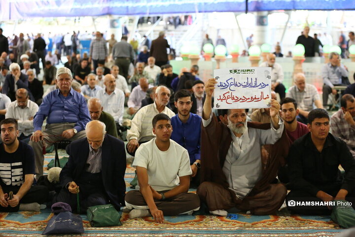 نماز جمعه تهران به امامت حجت الاسلام حاج علی اکبری