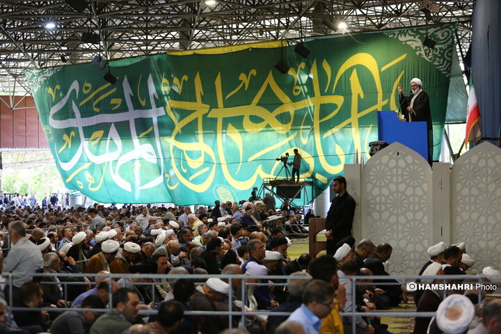 نماز جمعه تهران به امامت حجت الاسلام حاج علی اکبری