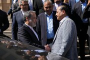 بدرقه عاصم منیر توسط عراقچی + تصاویر