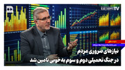 نیازهای ضروری مردم در دو جنگ اخیر به ‌خوبی تامین شد