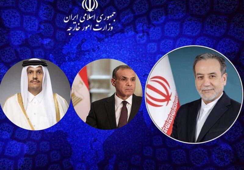عراقچی با همتایان قطری و مصری