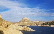 ۷۱ درصد از مخزن این سد زیر آب رفت!+ عکس