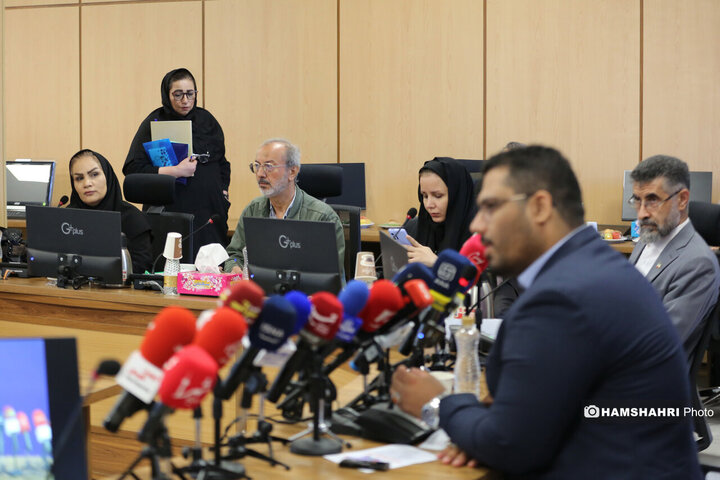 نشست خبری مدیرعامل سازمان میادین میوه و تره‌بار شهرداری تهران