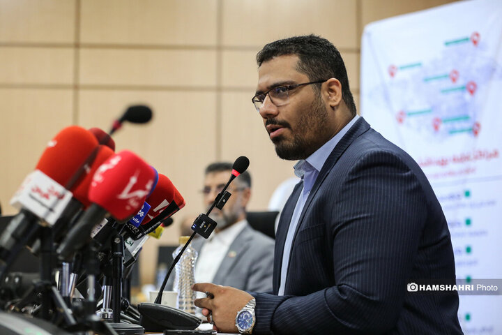 نشست خبری مدیرعامل سازمان میادین میوه و تره‌بار شهرداری تهران