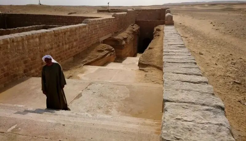 تابوت ۱۰۰ هزار کیلوگرمی گاو مقدس؛ مهندسی شگفتانگیز مصریان باستان | عکس