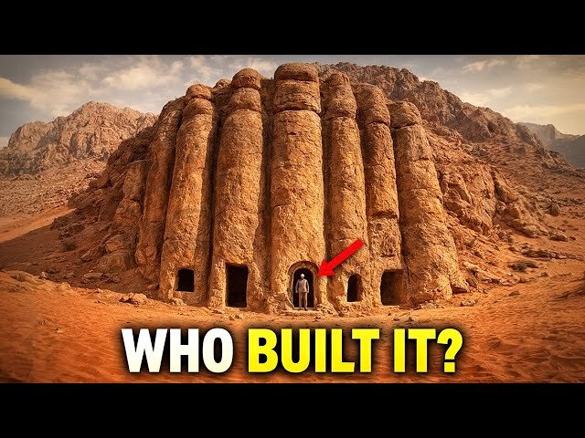 سازه اسرارآمیزی که پس از ۲۷۰۰ سال از دل خاک بیابان بیرون آمد
