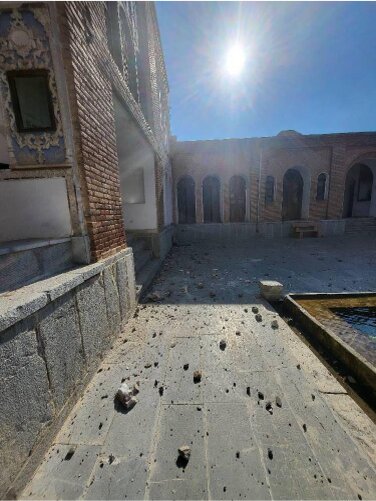 جزئیات خسارت میراث فرهنگی در کردستان در جنگ تحمیلی سوم + تصاویر قبل و بعد | آسیب به ۹ بنای تاریخی شاخص و ۴ بنای ثبت ملی شده در سنندج