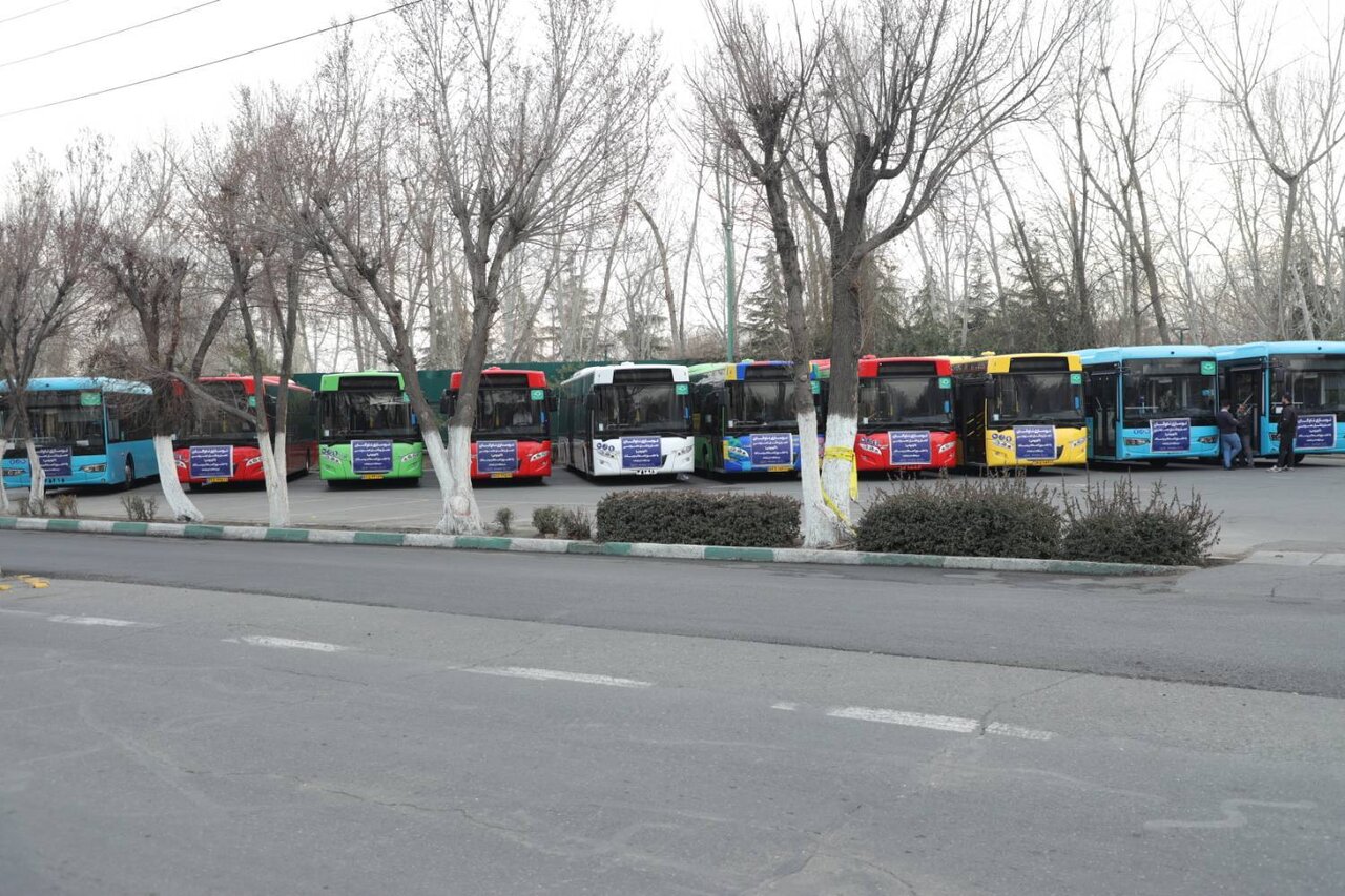 ۹۰ درصد اتوبوس های جنوب تهران، نو شد
