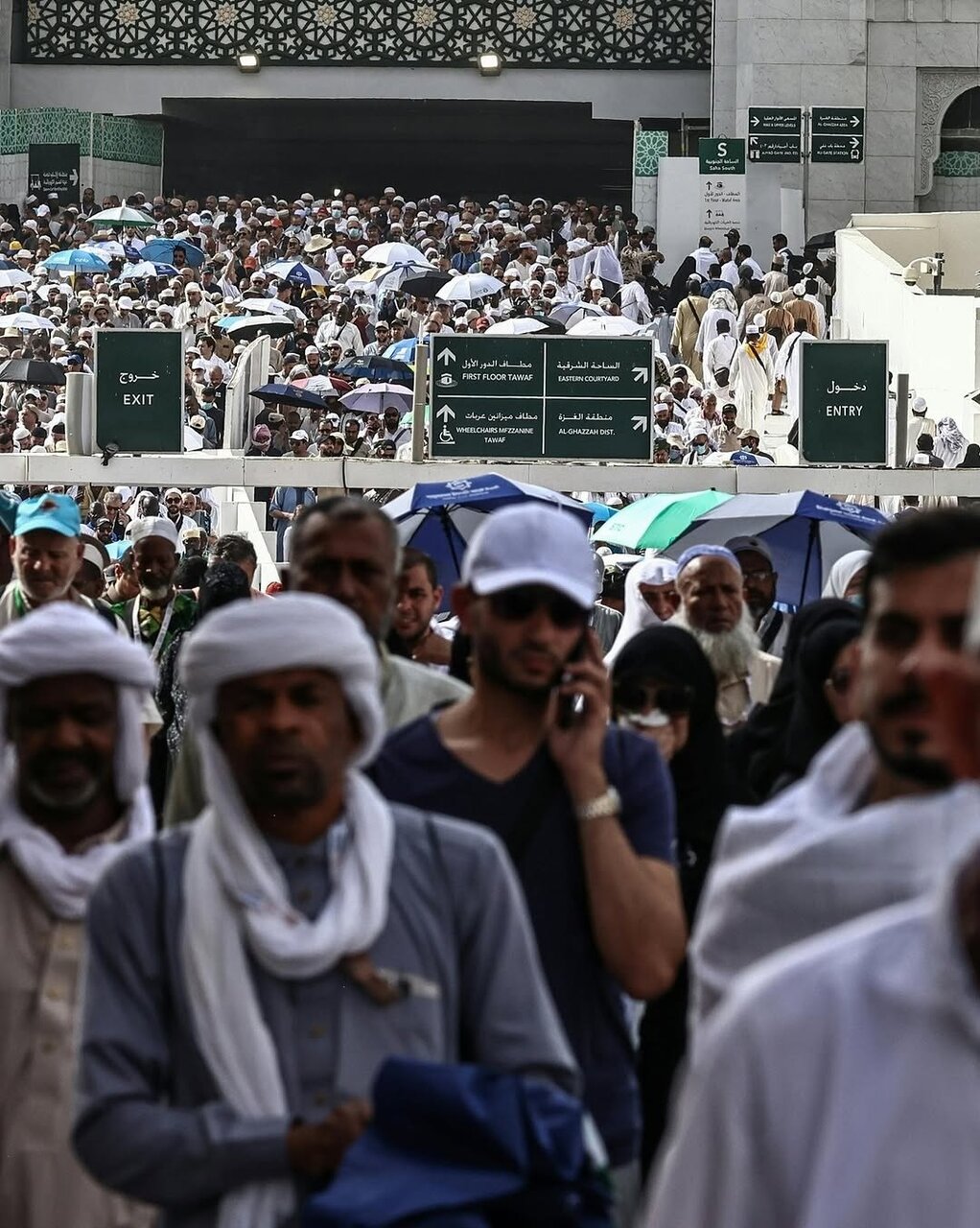 تصاویر خبرگزاری فرانسه از موسم حج امسال