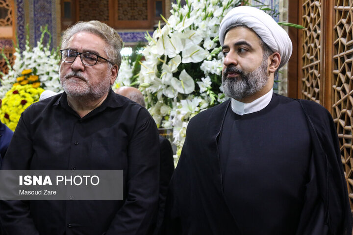 مراسم ختم خواهر سید محمد خاتمی