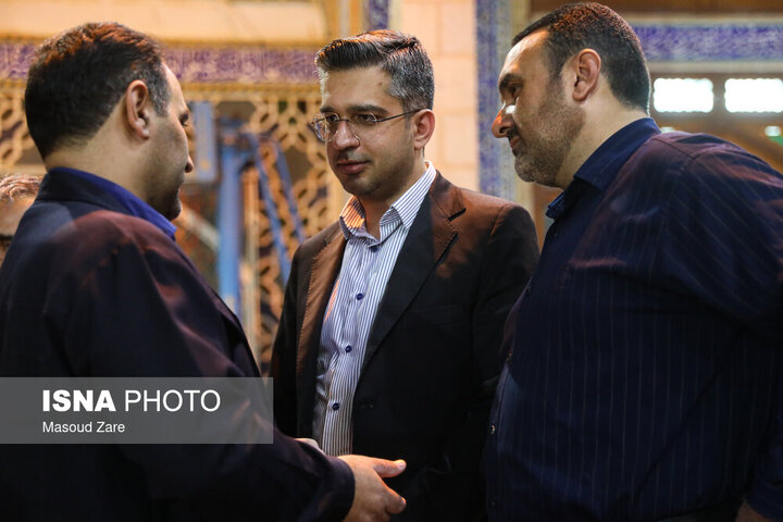 مراسم ختم خواهر سید محمد خاتمی