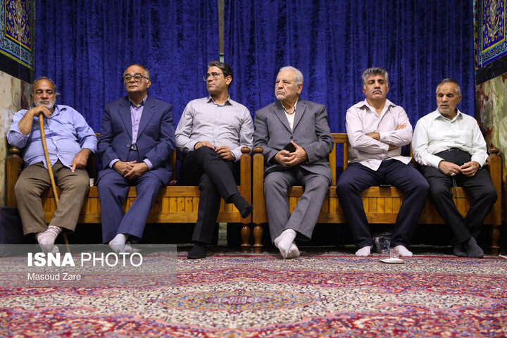مراسم ختم خواهر سید محمد خاتمی