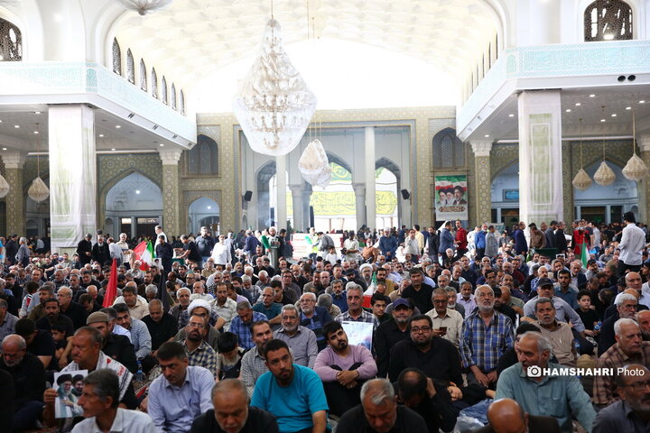 مراسم یادبود خانواده حضرت امام خامنه ای