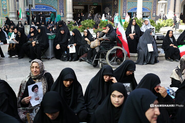 مراسم یادبود خانواده حضرت امام خامنه ای