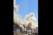 تصاویر جدید از لحظه هدف قرار دادن بیت رهبری در ۹ اسفند | ویدئو