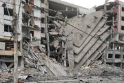 یا خدا...؛ ویدئوی دلخراش | لحظه پیدا کردن نوزاد ۲۰ روزه از زیر آوار (۱۶+)