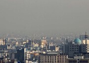 نفس مشهد تنگ شد | تمرکز آلودگی هوا در نیمه شرقی کشور