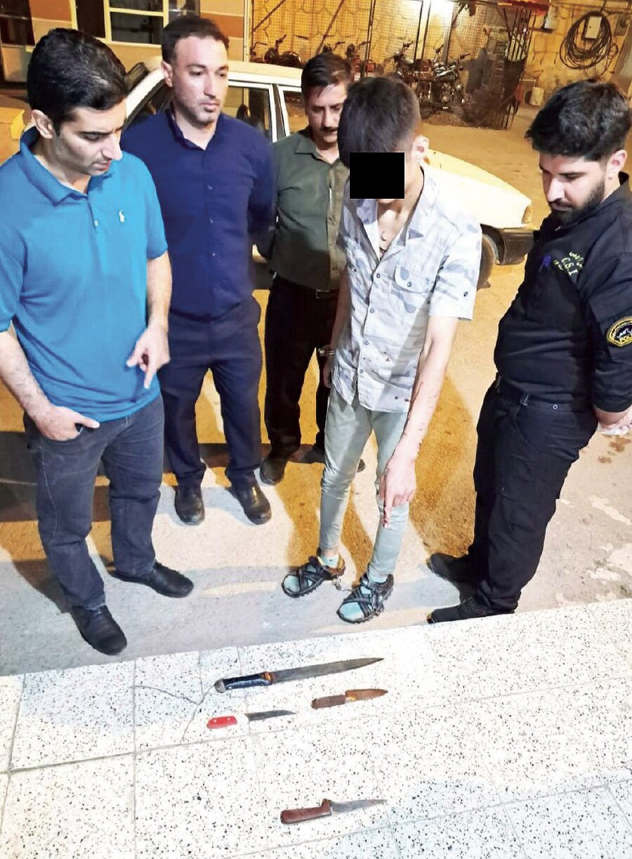 قاتل شدن فرزند طلاق در خانه میزبانش | پسر جوان عمویش را کاردآجین کرد + تصاویر