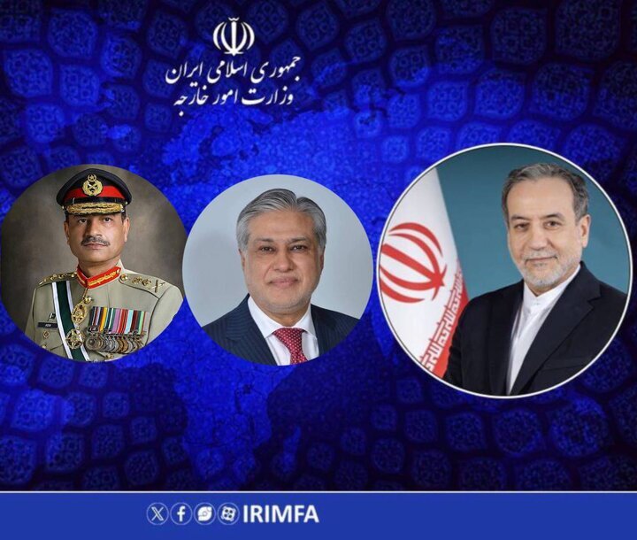 گفت‌وگوی عراقچی با مسئولین پاکستانی