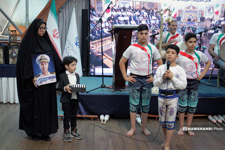 تصاویر جشن بزرگ پهلوانان غدیر با حضور وزیر ورزش و جوانان