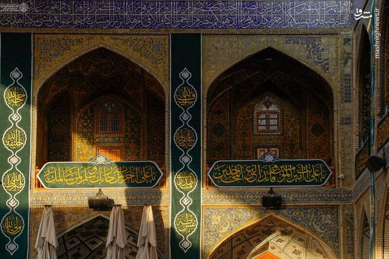 آماده سازی حرم امیرالمومنین(ع) در آستانه عید ولایت | تصاویر