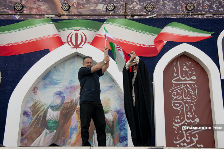 راهپیمایی ۱۰ کیلومتری غدیر در تهران