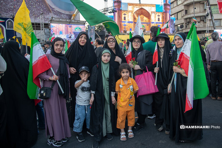راهپیمایی ۱۰ کیلومتری غدیر در تهران