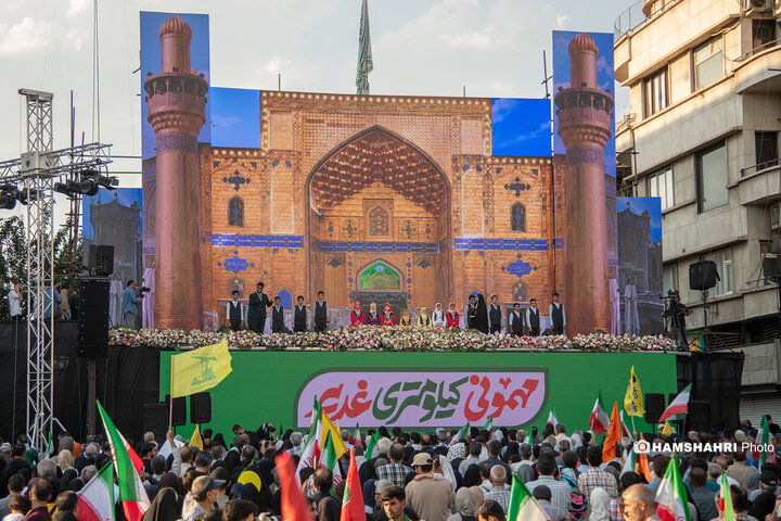 راهپیمایی ۱۰ کیلومتری غدیر در تهران