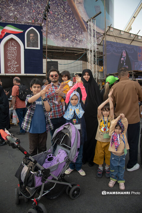 راهپیمایی ۱۰ کیلومتری غدیر در تهران