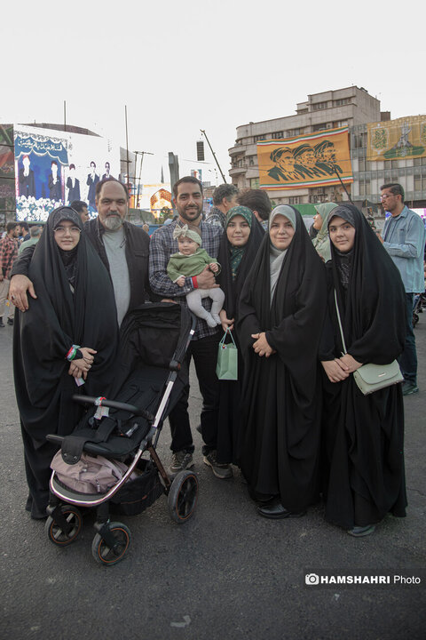 راهپیمایی ۱۰ کیلومتری غدیر در تهران