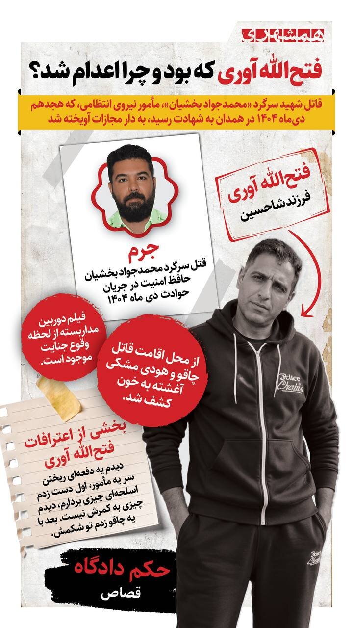 فتح الله آوردی که بود و چرا اعدام شد؟