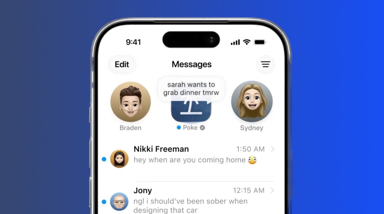 گشایش تدریجی اکوسیستم اپل به روی هوش مصنوعی | «Poke» روی iMessage فعال شد