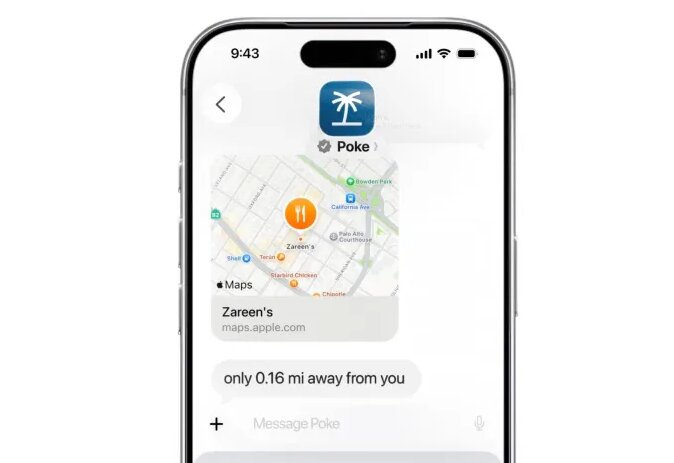 گشایش تدریجی اکوسیستم اپل به روی هوش مصنوعی | «Poke» روی iMessage فعال شد
