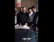 تصاویری از بازدید میدانی شهردار تهران از پروژه شاخه غربی یادگار امام(ره) | ویدئو