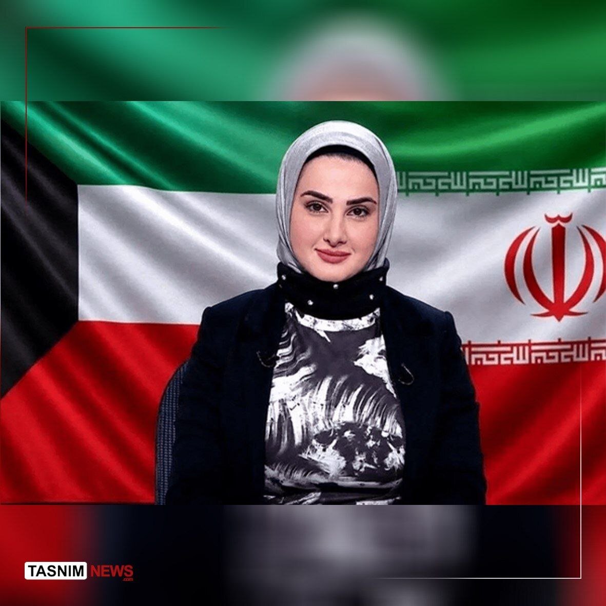 زینب دشتی» مجری کویتی‌تبار