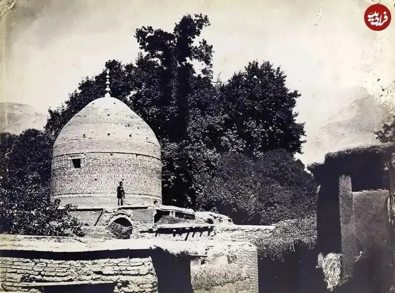 نمایی از امامزاده صالح تجریش در دوره قاجار | عکس