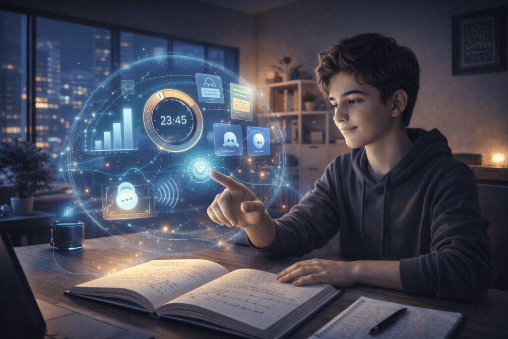 دانش آموز مدرسه دیجیتال