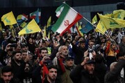 تصاویر دیدنی از شادی لبنانی ها بعد از انتقام ایران + ویدئو | پرچم‌های ایران و حزب الله در دستان مردم