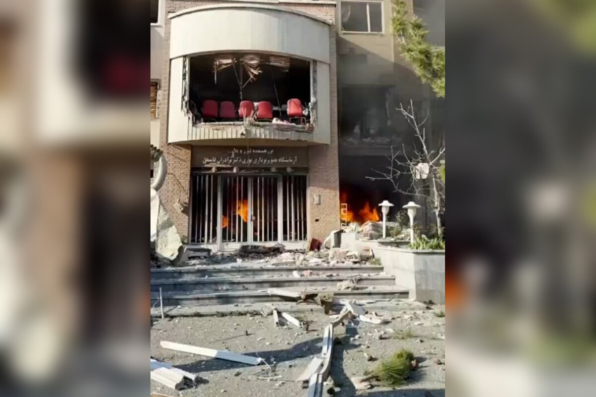 حمله آمریکا و اسرائیل به پژوهشکده لیزر دانشگاه شهید بهشتی | 