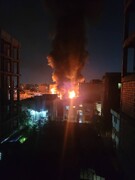 جزییات آتش‌سوزی میدان قیام از زبان سخنگوی آتش‌نشانی +ویدئو