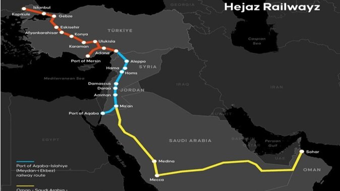 اردوغان و بن‌سلمان می‌خواهند تنگه هرمز را اینگونه دور بزنند + عکس