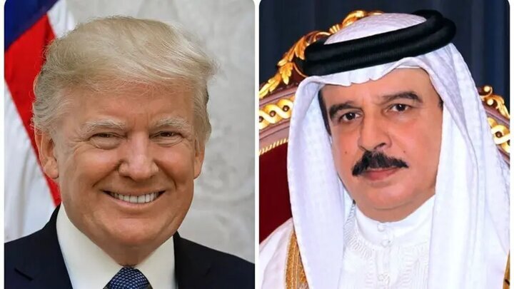 پادشاه بحرین و ترامپ