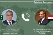 تلاش‌های پاکستان برای پیشبرد روند میانجی‌گری؛ گفت‌وگوی اسحاق‌دار با عبدالعاطی