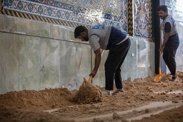 تصاویر متفاوت از آماده سازی کربلا برای هروله‌ میلیونی طویریج | تصاویر