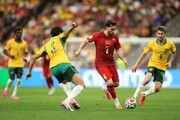 رودست استرالیا به ترکیه در نیمه اول با یک گل